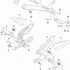 GSX,S1000A,ZA Подножки