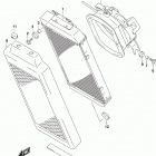 VL800 Радиатор