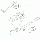 GSX,R1000 Подножка