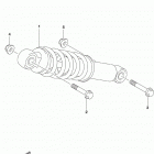 DR,Z50 Задние амортизаторы