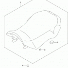 LT,F400F 2020 Сиденье