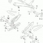 GSX,S1000FA,FZA Подножки