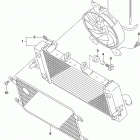 GSX250R,RA Радиатор