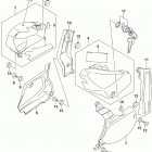 VL800 Frame cover (vl800:e33)