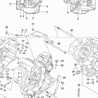 SV650A Картер двигателя
