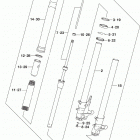 GSX1300RA Передняя вилка