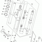 DR,Z50 Front fork (dr-z50m0 e28)