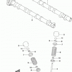 GSX1300RA Распределительный вал  /  клапана