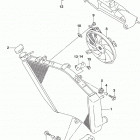 GSX,R600 Радиатор