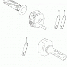 DL1050,XT,XTA Handle switch (dl1050rc)