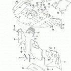 LT,A750X Front fender (lt-a750xm0 p33)