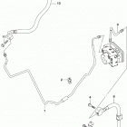 UH200A Задние тормозные трубки