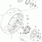 GSX1300RA Переднее колесо