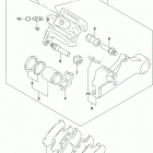 DR650SE Задний суппорт