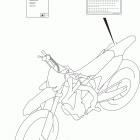 RM,Z250 Наклейка  (e28)