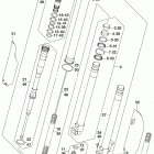 RM,Z450 Передняя вилка