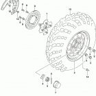 LT,A500X Front wheel (lt-a500xm0 p28)
