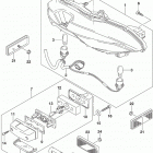 AN400 Задний фонарь