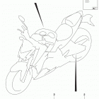 GSX,S1000A,ZA Наклейка  (e28)