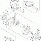 RM,Z250 Коленвал