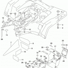 LT,A500X Rear fender (lt-a500xm0 p33)