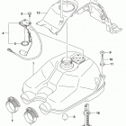 LT,F400F 2020 Топливный бак