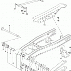 DR200S Rear swingingarm