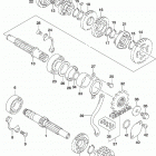 DR,Z125,L Transmission (dr-z125lm0 e28)