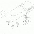DR200S Сиденье