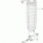 LT,A750X Rear shock absorber (lt-a750xpzm0 p03)