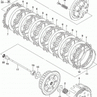 RM,Z450 Сцепление