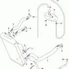 VL800 Радиатор и Патрубки