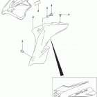 DR,Z50 Fuel tank cover