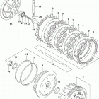 GSX250R,RA Сцепление