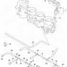 GSX,S1000A,ZA Throttle body hose  /  joint (e33)