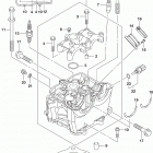 RM,Z450 Головка цилиндров