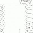 DR,Z125,L Rear shock absorber (dr-z125m0 e28)