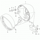 VL800 Фара головного света