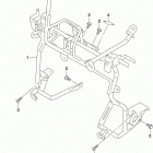 AN400 Leg shield brace