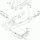 GSX250R,RA Rear swingingarm (gsx250ram0 p33)