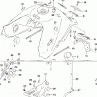 DL1050,XT,XTA Fuel tank (dl1050rq)