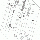GSX,R1000 Front fork damper (gsx-r1000a)