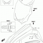 RM,Z250 Переднее крыло