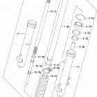 DR,Z125,L Front fork damper (dr-z125lm0 e28)