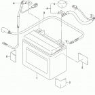 GSX1300RA Аккумулятор
