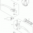 DL1050,XT,XTA Handle lever (dl1050rq)