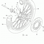 DR650SE Переднее колесо