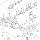 LT,F400F 2020 Редуктор передний