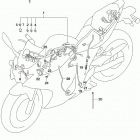 GSX250R,RA Wiring harness (gsx250ram0 p33)