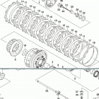 GSX,R1000 Сцепление